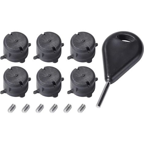 Kit d'accessoires for gouvernail de Queue de Planche de Surf, 6 pièces, for Bouchons d'ailerons de Style FCS, Bouchons de Laisse G5, boîte de Fournitures for Queue de Planche de Surf (1/5)