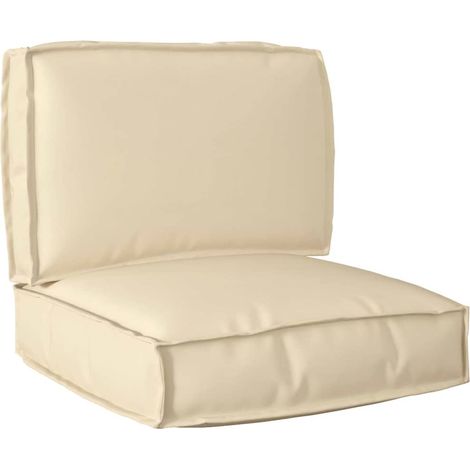 Maison Exclusive - Palettenkissenset Oxford-Stoff Beige 60 x 60 x (1/5)