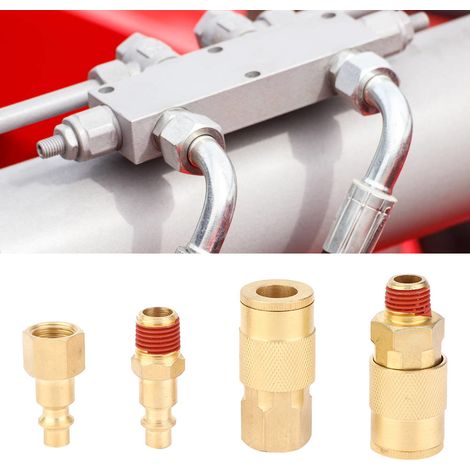 12 Schnellkupplungen/Buchsen für 1/4-Zoll-NPT-Luftschläuche (1/5)