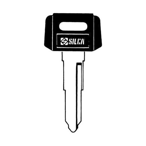 SILCA YH28P CHIAVE AUTO TESTA PLASTICA OTTONE 5 PZ