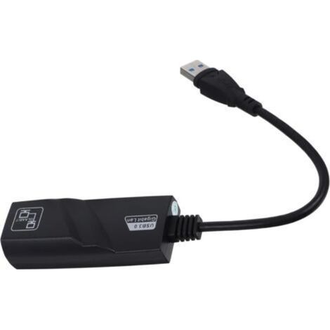 Adaptateur USB Ethernet Gigabit sans Carte Réseau Compatible Pc Portable Bureau Installation Rapide et Simple (1/5)