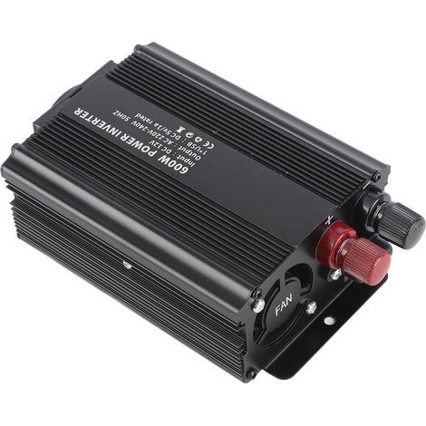 Convertisseur de puissance 12 V à onde sinusoïdale corrigée 600 W avec panneau solaire (1/5)