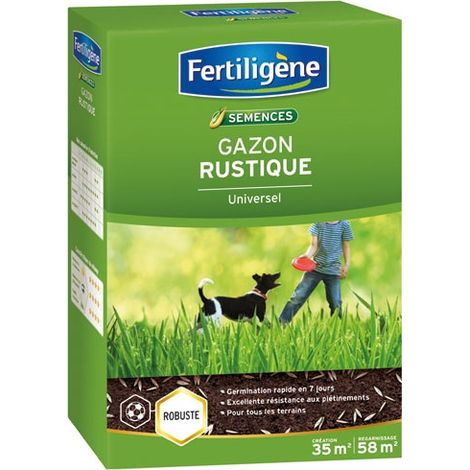 FERTILIGENE Gazon Rustique Universel - 875 g