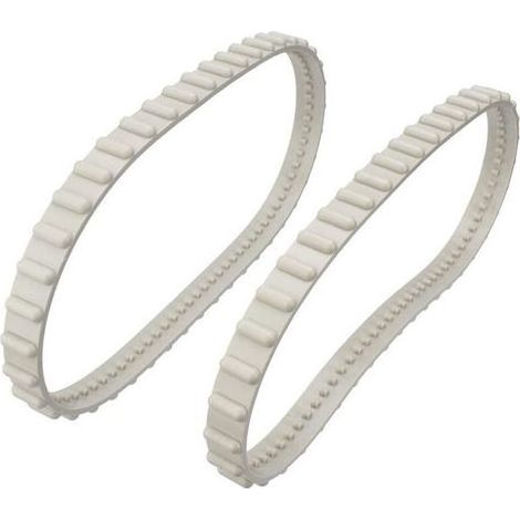 Courroies d'entraînement en caoutchouc pour nettoyeur de piscine – Compatible Hayward Aquavac TigerShark – Lot de 2 pièces – Durabilité accrue - RCX23002 (1/5)