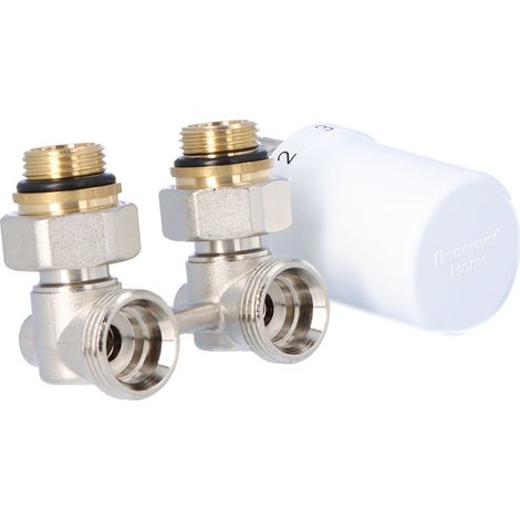 Set für Bodenheizkörper: Thera-6 T3019 Kopf + Verafix VK Ventil, abgewinkelt, 1/2 Zoll V2496EY015A (1/5)