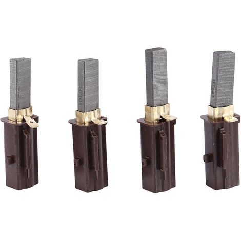 Lot de 4 balais de charbon pour moteur d'aspirateur Ametek Lamb 2311480, 333261, 33326-1 (1/5)