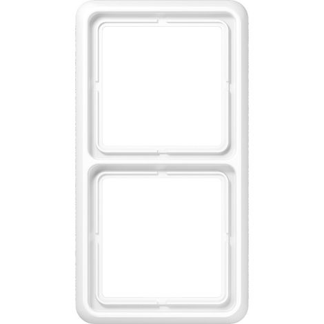Jung Rahmen 2-fach aws waage/senkrecht CD 582 WU WW (1/3)