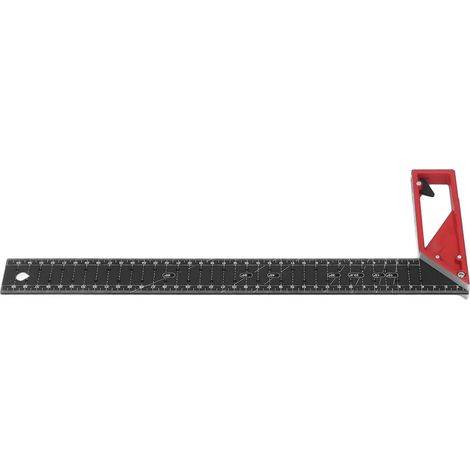 Équerre de menuisier multi-angles professionnelle en alliage d'aluminium en forme de L, 40 cm / 15,7 pouces (1/5)