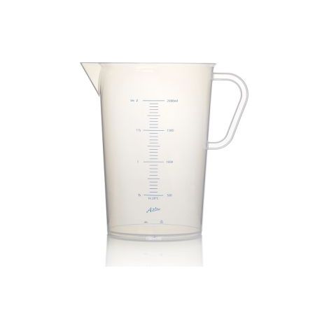 Bonbonne de laboratoire RS PRO, PP, 3L ( Prix pour 1 )