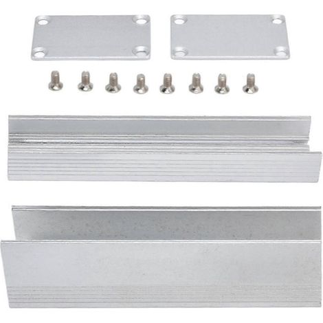 Gehäuse aus Aluminiumlegierung, Anschlussdose für Leistungsverstärker, Elektronik-Bastelgehäuse, Schutzgehäuse (1/4)