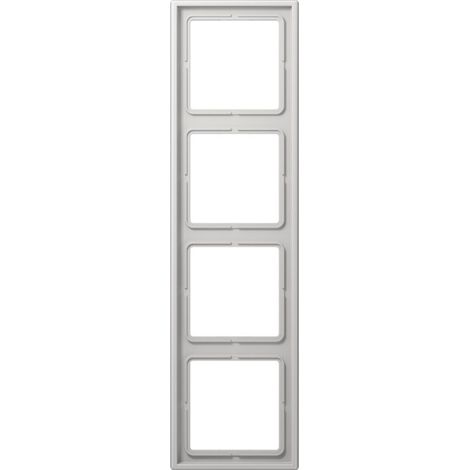 Jung RAHMEN 4FACH LICHTGRAU (LS984LG) (1/2)