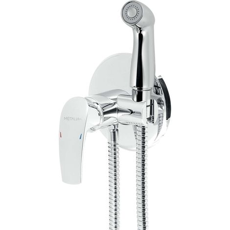 Novaservis Metalia 57 - Bidetarmatur-Unterputz mit Ablaufgarnitur, chrom 57211,0