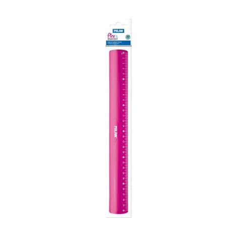REGLA MILAN FLEX RESINSTANT 30 CMS ROSA