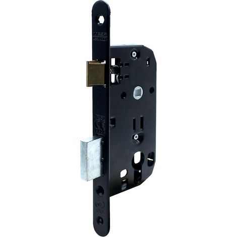 Serrure de sûreté à larder NF QC série 4130 QC axe à 40 mm têtière inox à cylindre - Tesa securité (1/3)