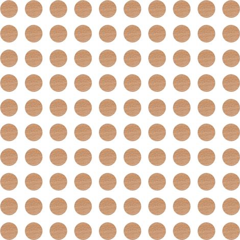 100x Cache vis adhésif Autocollant diamètre 14 mm Protection Bouchon Trou obturateur Meuble Table Chaise Maison, Hêtre (1/3)