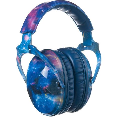 Protections auditives SNR 28 dB pour enfants - Casque Anti Bruit Enfant idéale pour les enfants sous les feux d'artifice(Bleu,Blue Nebula) (1/5)