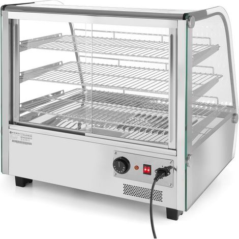 HENDI Beheiztes Thekendisplay, 120 Liter, 230V/1100W, 685x575x(H)680mm