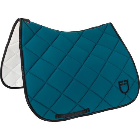 EQUESTRO Sottosella da dressage PETROLIO taglia FULL (1/3)