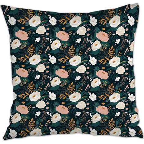 Housse de coussin sans coussin 45x45 incolore pour la Saint-Valentin, mariage, anniversaire, Noël, l'Action de grâce (1/5)
