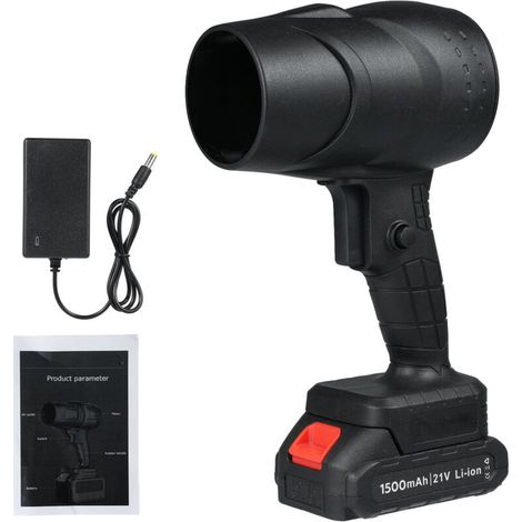 Zoternen 1050W Souffleur de Feuilles sans Fil, Mini Souffleur à Feuilles avec Turbocompresseur Vitesse de L'Air 30m/s, Batterie 21 V 1500 mAh, AdaptéEs à L'Entretien u Jardin (1/5)