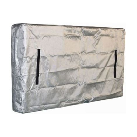 Housse de protection pour matelas 208 x 40.6 x 200.6 cm Tissu Oxford imperméable 210D Rangement écologique en polypropylène (1/3)