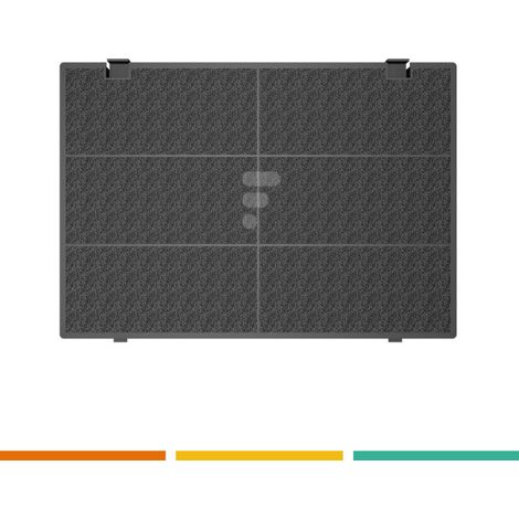 FILTRES CHARBON LOT DE 2 pour HOTTE WHIRLPOOL - 481249038015 (1/5)