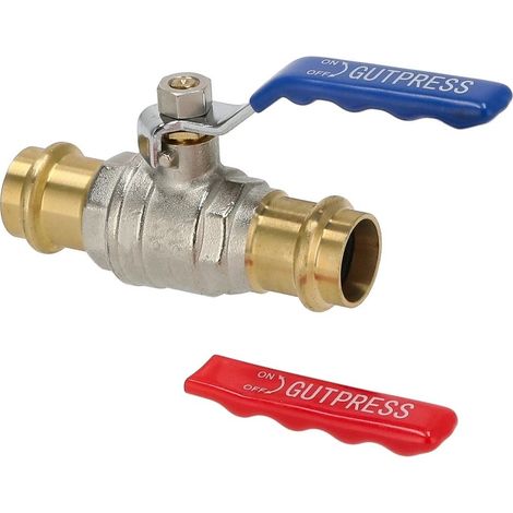 Vanne à bille à sertir 22 mm contour V