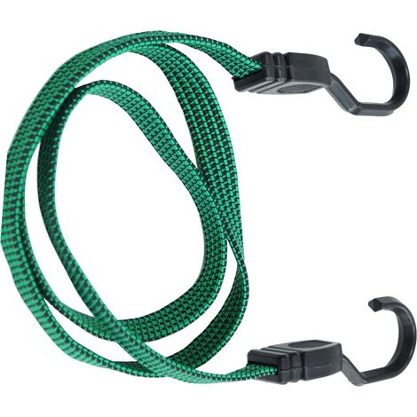 Cavo elastico piatto Ø 20 x 700 mm. con ganci in plastifica 2 pz.
