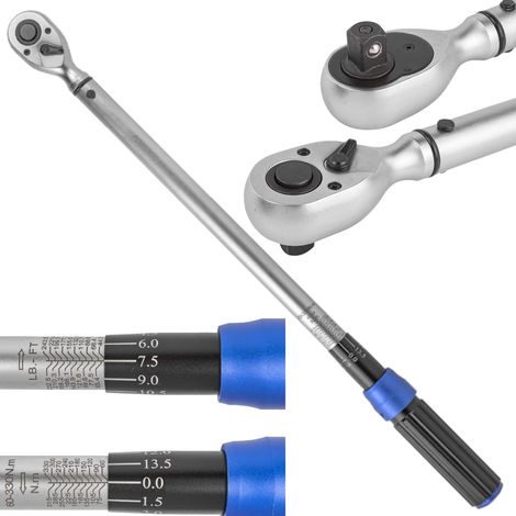 Llave dinamométrica de bloqueo de doble cara de 330 Nm (1/5)