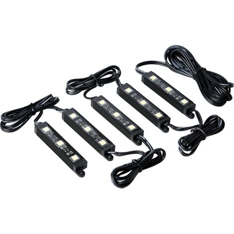 Hyper-Led Set 5x3, strisce decorative a led - 12V - Bianco (1/2)