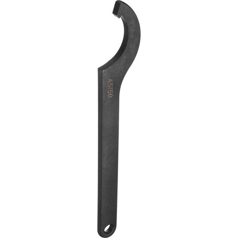 C Hook Lug Wrench, 45-50mm C Pin Lug Wrench For Motorcycle Shock Absorber Chrome Vanadium With 3.5mm Square Head For Machinery, Vehicles, Mechanical (1/5)