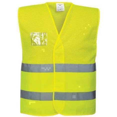 Gilet De Sécurité - Haute Visibilité - Semi-Grillagé Ventilé - Orange - Taille Unique (1/2)