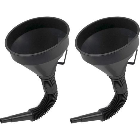 2 Pièces Grands Entonnoir Essence Entonnoir Huile Moteur en Plastique Flexible Entonnoir Filtre avec Filtre pour Moto Voiture Essence et Usages Domestiques (1/5)