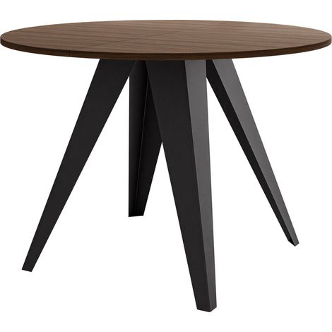 Mesa Oswego 175, Nogal, 76x0x0cm, Alargamiento, Aglomerado laminado, Metal
