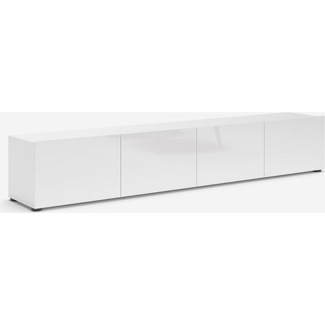 Mueble TV lowboard para salón con 4 puertas abatibles Mister (1/5)
