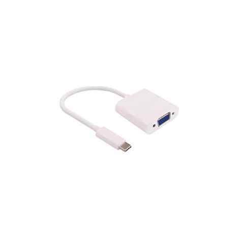 MicroConnect USB-C - VGA-Adapter 0,2 m