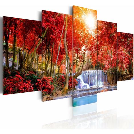 Tableau cascade de soupirs - 200 x 100 cm (1/4)