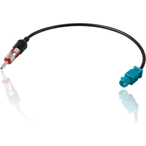 1 pièce Adaptateur d’antenne autoradio Fakra vers fiche DIN, Adaptateur de Connexion d’antenne pour autoradio de Remplacement, Plug (1/5)