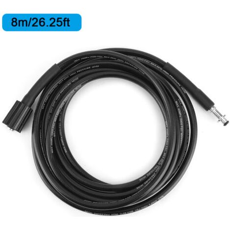 Rosvola Tuyau de lavage à haute pression, Tube de nettoyage de tuyau d'eau adapté à Karcher K2 K3 K4 K58m/26,25 pieds. (1/5)