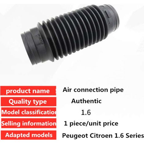 Le 1436G6 convient aux tuyaux de raccordement du filtre à air, aux coudes en caoutchouc et à la connexion du boîtier du filtre à air au corps de papillon des Peugeot 206, 307, 308, Citroën C2, C4 et P (1/4)