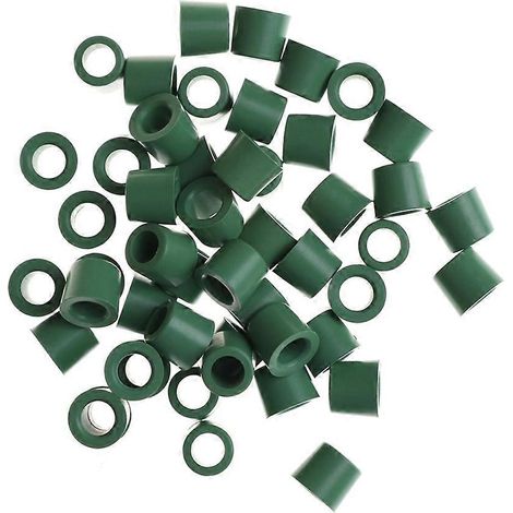 50Pcs Joints de Charge 1/4 Pouce Kit de Réparation Manifold Joints Toriques Vert (1/5)