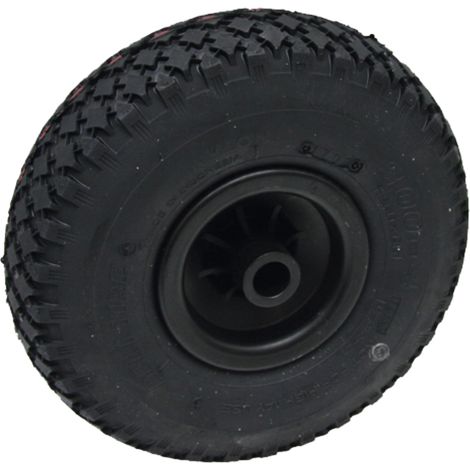 Rueda de apoyo neumática de 200 kg, 260 x 85 mm para remolque de coche