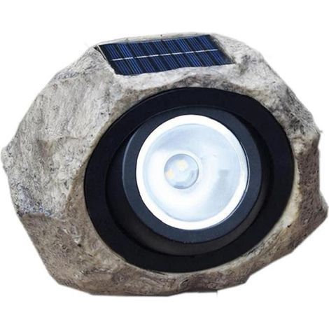 Pierre Solar Lampe Led Solaire Résine Lanterne à Gazon Light Rock Spotlight Simulation Imperméable Lampe de Pierre Pour Jardin Extérieur,Pathway Éclairage Extérieur (1/5)