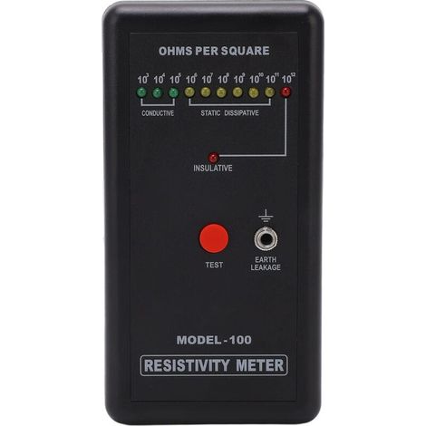 Self-Calibrating Resistance Tester, Surface Resistance Tester, Surface Resistance Meter, High Resistivity Meter, Antistatic Detector (1/4)