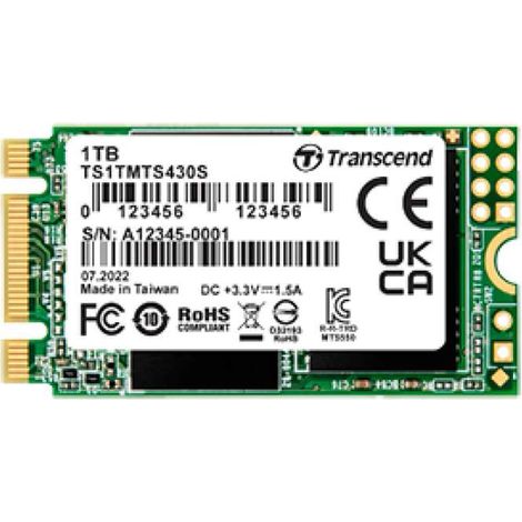 Transcend 430S M.2 1 TB Serial ATA III 3D NAND
