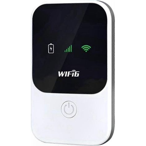 Tragbarer 4G LTE Mini-WLAN-Router – Schnelle Internetverbindung für Reisen und unterwegs (1/5)