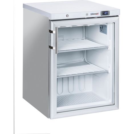Armoire Négative Vitrée 200 L Inox - Casselin