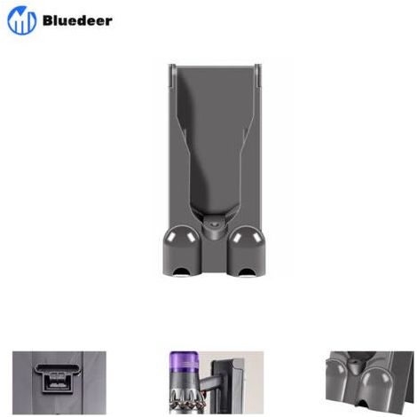 Bluedeer – Support de station de charge mural en plastique ABS – Compatible Dyson V11 et V15 – Installation facile avec vis incluses (1/5)