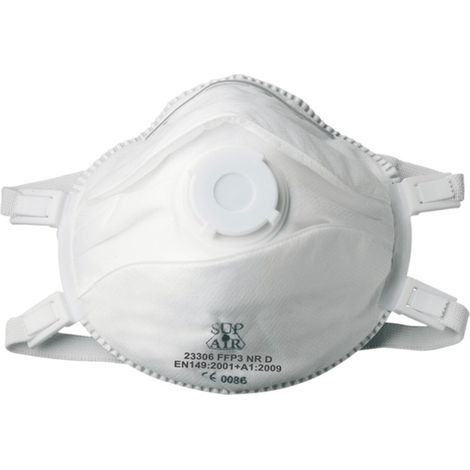 Coverguard 23306 Mascarillas Respiratorias Blancas FFP3