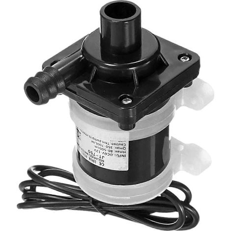 Pompe submersible JT-750, moteur sans balais 12 V CC, pompe à eau solaire à microcirculation 700 l/h, pompe de douche à haute pression (1/5)